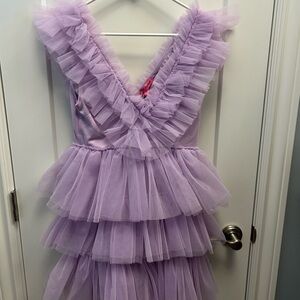 Betsy Johnson Lavender Tulle Dress
